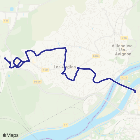 Orizo Grand Angles - Porte de l'Oulle map