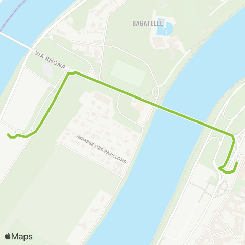 Orizo P+R Piot - Porte de l'Oulle map