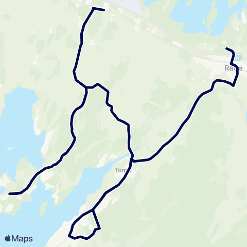 Østfold kollektivtrafikk Skoleskyss Råde ungdomsskole map