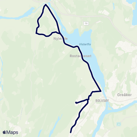 Østfold kollektivtrafikk Skoleskyss Haugeåsen ungdomsskole map