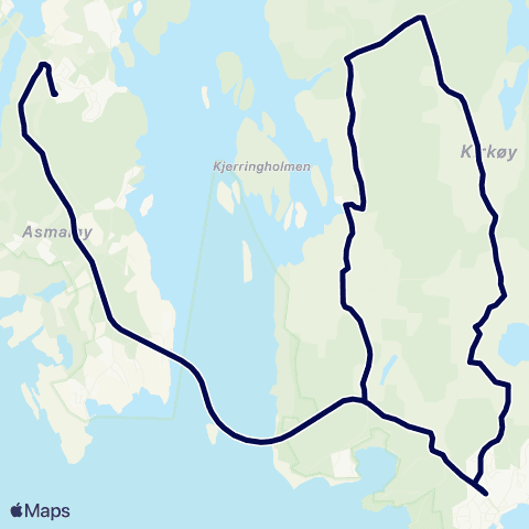 Østfold kollektivtrafikk Skoleskyss Hvaler-barne og ungdomsskole map