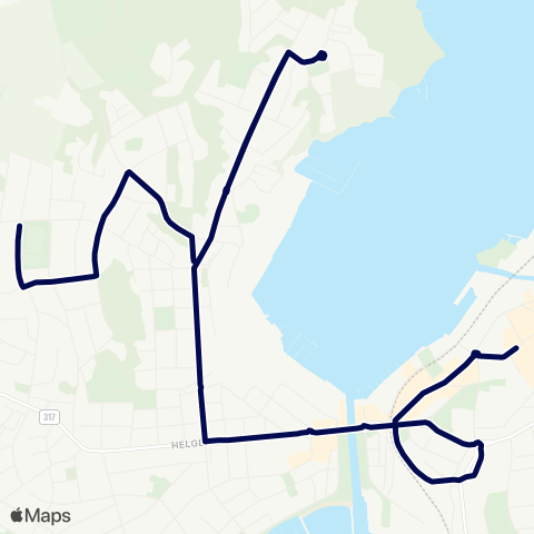 Østfold kollektivtrafikk Krossern-Orkerød map