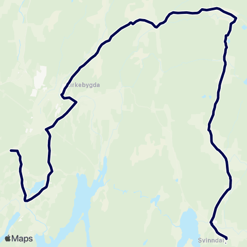 Østfold kollektivtrafikk Skoleskyss Svinndal map
