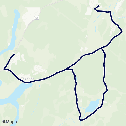 Østfold kollektivtrafikk Skoleskyss Våk skole-Våler u. skole map