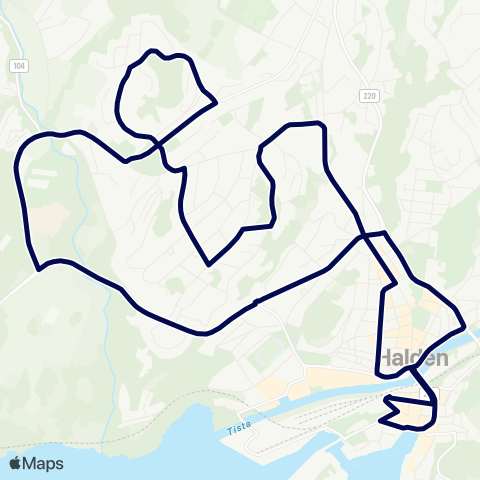 Østfold kollektivtrafikk Remmen-Sykehuset map