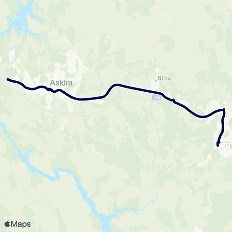 Østfold kollektivtrafikk Skoleskyss Steinerskolen Askim map