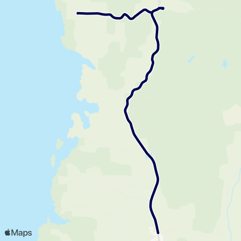 Østfold kollektivtrafikk Skolerute map