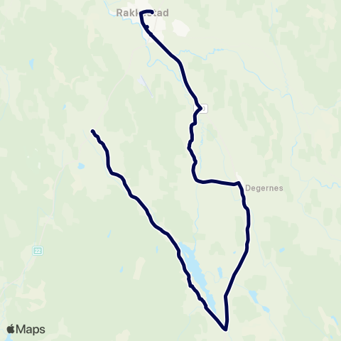Østfold kollektivtrafikk Skoler Rakkestad map