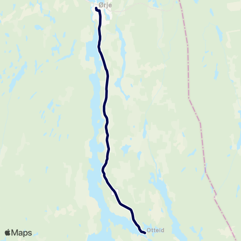Østfold kollektivtrafikk Marker skole map