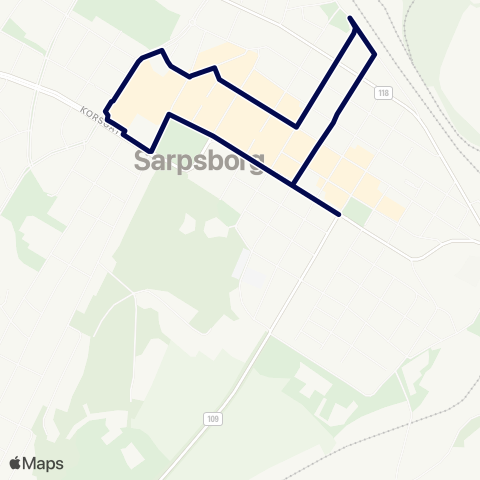 Østfold kollektivtrafikk Fylkeshuset map