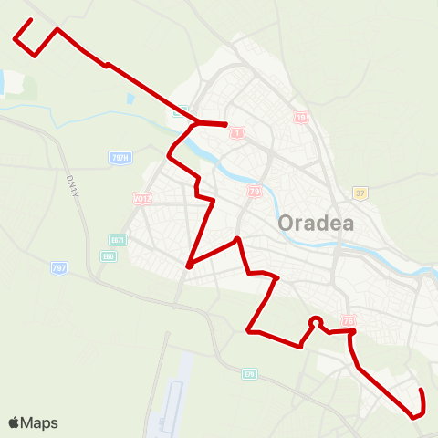 OTL Str. Bumbacului - Eurobusiness Parc 3 map