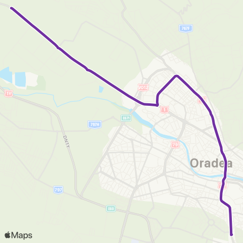 OTL Dimitrie Cantemir - Calea Borsului nr.40 map