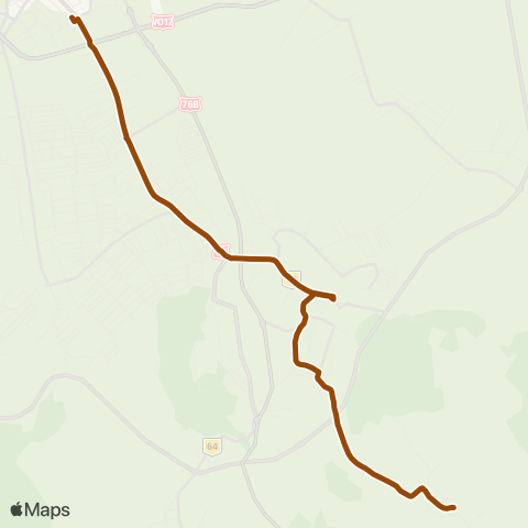 OTL Autogara Nufarul - Betfia nr.111 map