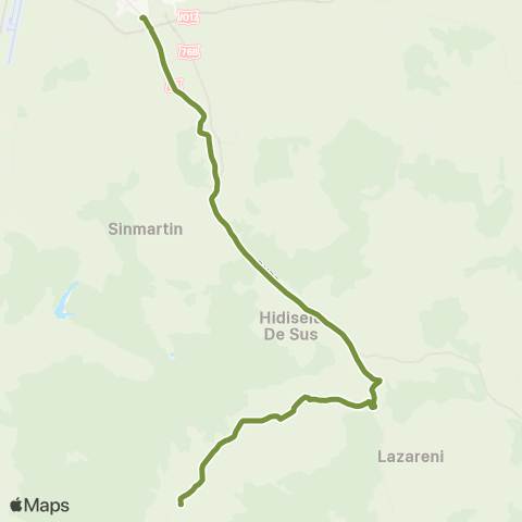 OTL Autogara Nufarul - Sumugiu Centru map