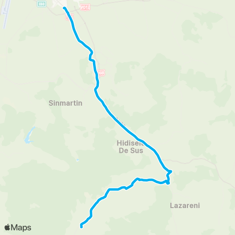 OTL Autogara Nufarul - Sumugiu Centru map