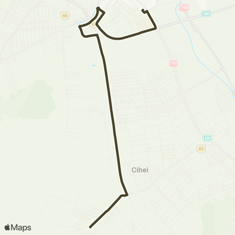 OTL Autogara Nufarul - Strada din deal map