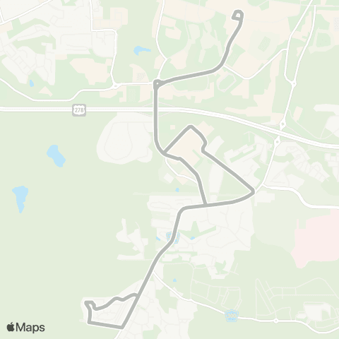 OUTransit Silver - Faulkner Flatts map