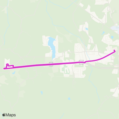 OUTransit Round-A-Bout Shuttle map