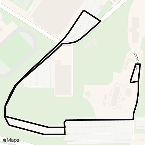 OUTransit South Lot Shuttle map
