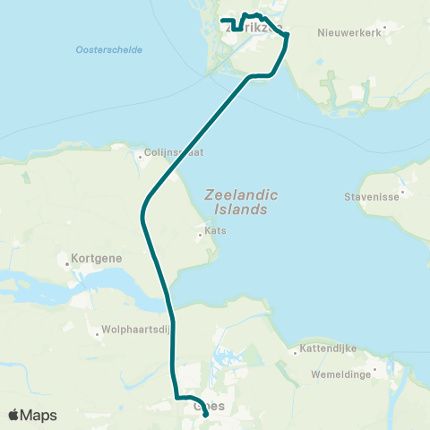 Connexxion Goes - Zierikzee map