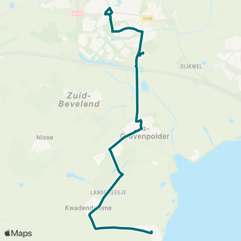 Connexxion Goes - Hoedekenskerke map