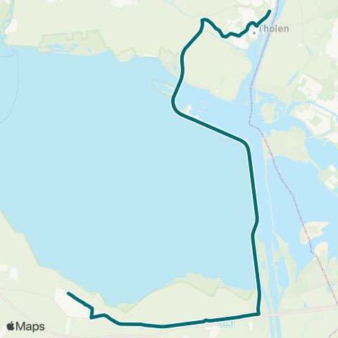 Connexxion St. Annaland - Goes map