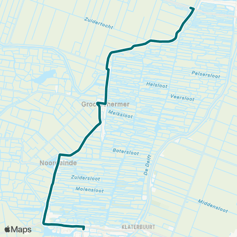 Connexxion [Pendel lijn 123] Alkmaar - De Rijp map