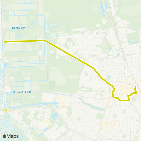 Transdev Kortenhoef Veenstaete - Hilversum Station map