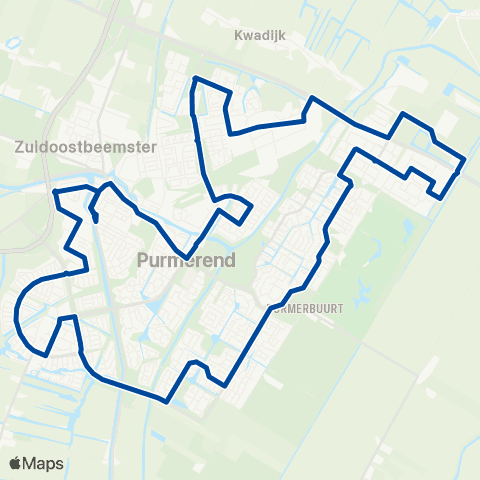 MeerPlus Ringlijn Purmerend map