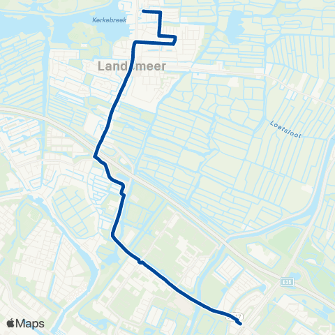 MeerPlus Amsterdam Noord - Landsmeer map