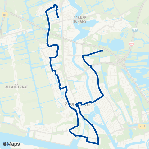 MeerPlus Zaandijk - Zaandam Kogerveld map