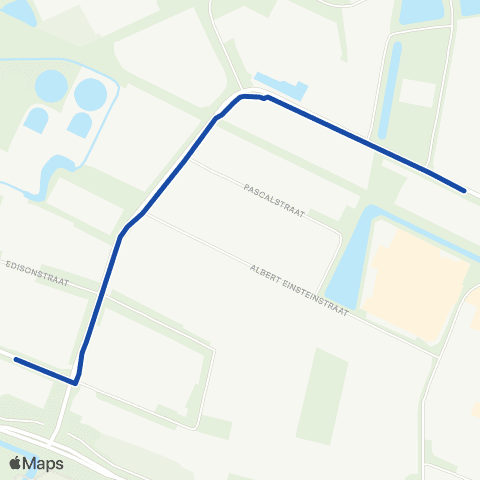 Transdev Oud-Beijerland, J. vd Heijdenstr. - LJ Costerstr. map