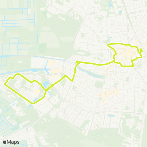 Transdev Hilversum Station - Hilversum Kerkelanden map