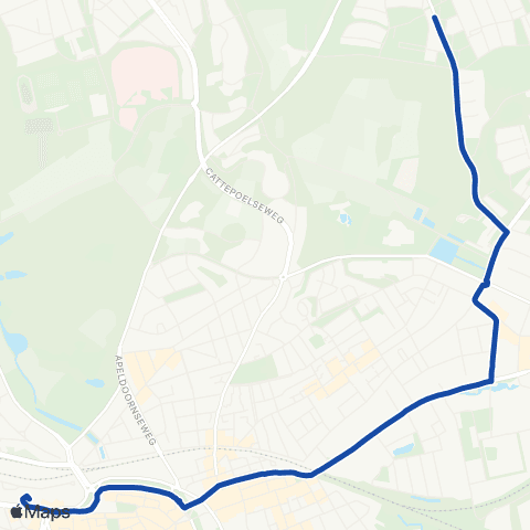 Transdev Arnhem CS - CIOS map