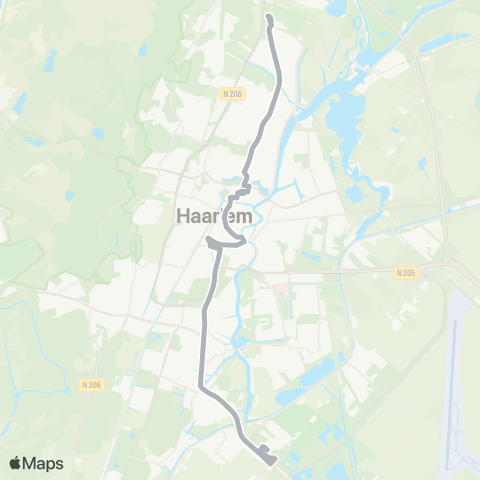 Overal Delftplein / Spaarne Gasth - Cruquius Spaarne Werkt map