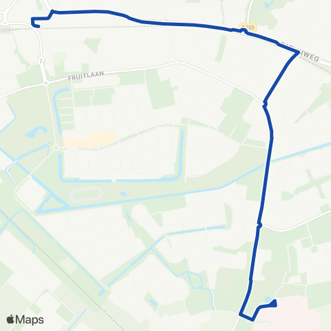 Overal Goes Station - Goes Ziekenhuis map