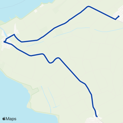 Overal St. Annaland - Bergen op Zoom map