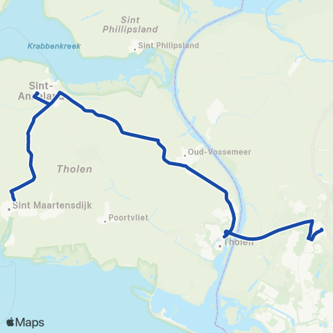 Overal St.Maartensdijk - Steenspil map