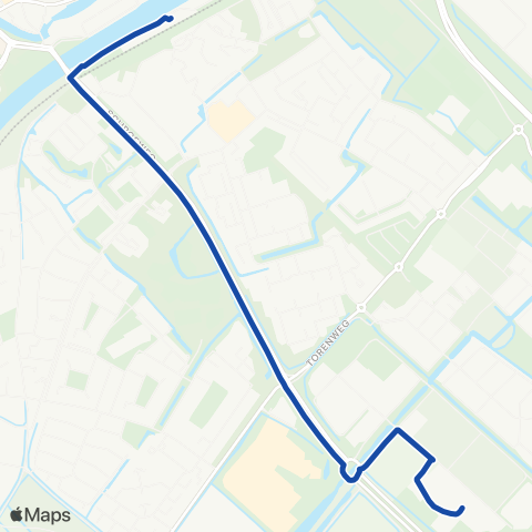 Overal Middelburg Station - Middelburg Podium / Scalda map