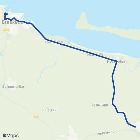 Overal Strijen - s'Gravendeel map