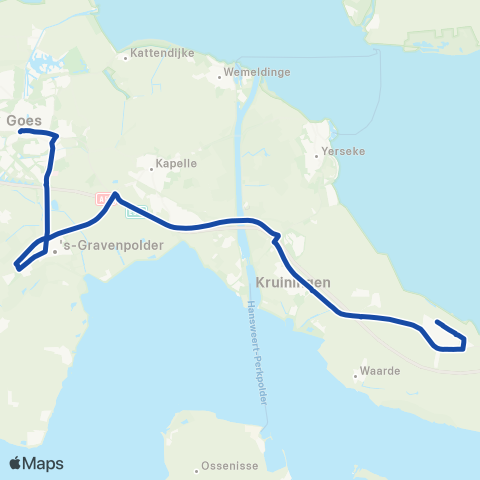 Overal Terneuzen - Krabbendijke map