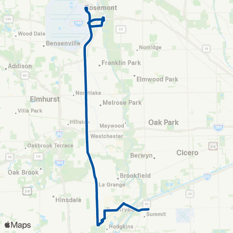 Pace Mannheim - Lagrange Roads map
