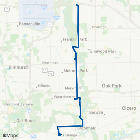 Pace Cumberland - 5th Avenue map