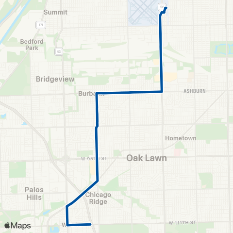 Pace Narragansett - Ridgeland map