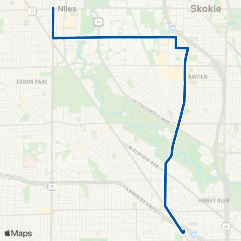 Pace Central - Howard map