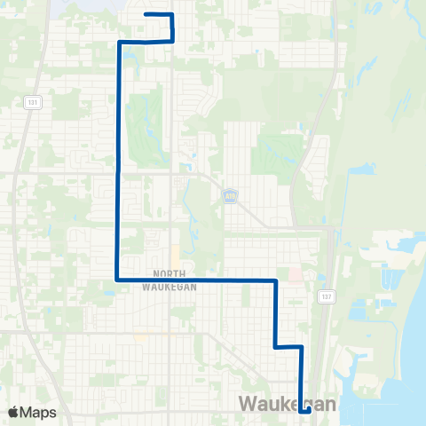 Pace Castlecrest via McAree map