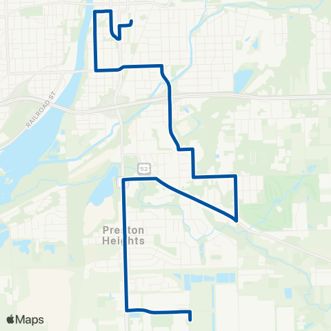 Pace South Joliet map