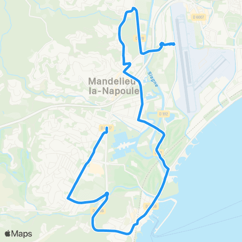 Palmbus Mimoplage map