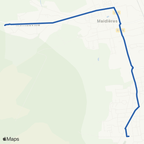 Le Bus - Lignes scolaires College 3 map