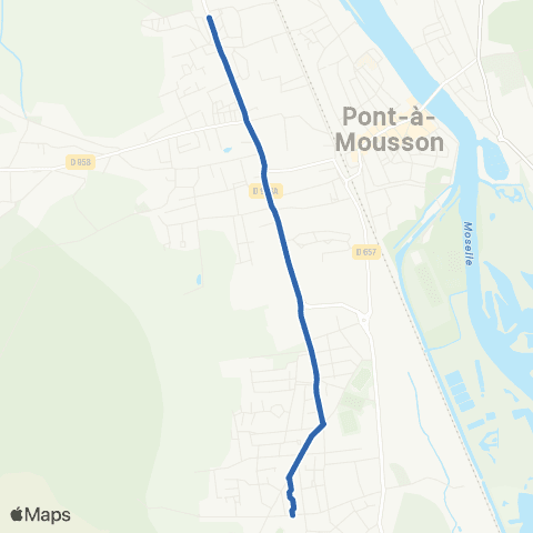 Le Bus - Lignes scolaires College 4 map